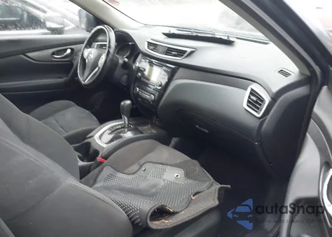 2016 Nissan Rogue Sv из США, поврежденный, VIN KNMAT2MT8GP631897